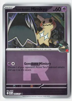 Team Rocket's Mimikyu - 097/217 (Team Rocket) Ascended Heroes Reverse Holo NM - Image 1