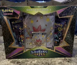 Pokemon Shiny Eldegoss V Collection Box Shining Fates Brand New/Factory Sealed - Image 1