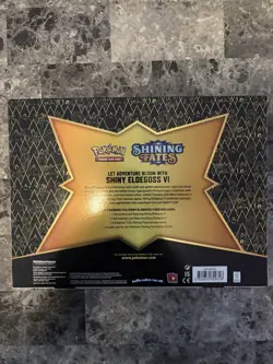 Pokemon Shiny Eldegoss V Collection Box Shining Fates Brand New/Factory Sealed - Image 3