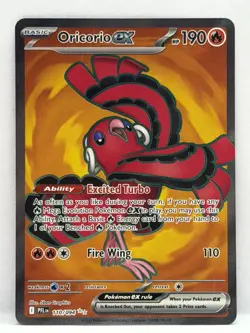 Oricorio ex Ultra Rare Phantasmal Flames 110/094 Pokemon TCG - Image 1