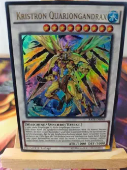 Kristron Quariongandrax RATE-DE046 Ultra Rare Deutsch NM YUGIOH - Image 1