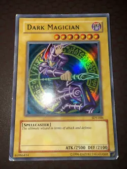 Yu-Gi-Oh! Dark Magician -SDY-006- Ultra Rare- Unlimited DAMAGED! - Image 1