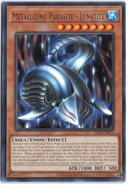 Yugioh - Metallizing Parasite - Lunatite DCR-EN074 Unlimited - Dark Crisis (25th - Image 1