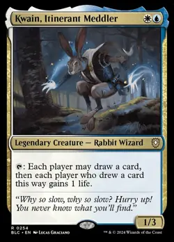 Kwain, Itinerant Meddler NM, English MTG Bloomburrow: Commander - Image 1