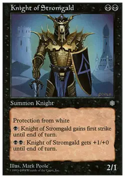 Knight of Stromgald LP, English MTG Anthologies - Image 1