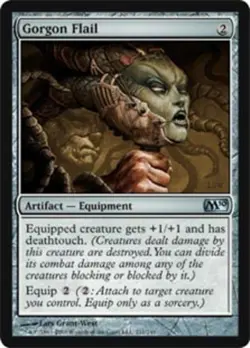 Gorgon Flail LP, English MTG Magic 2010 (M10) - Image 1