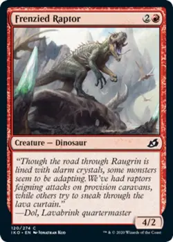 Frenzied Raptor NM, English MTG Ikoria: Lair Of Behemoths - Image 1