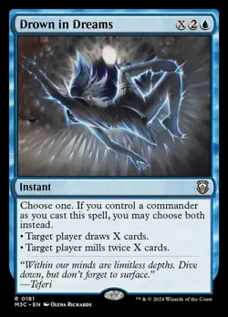 Drown in Dreams NM, English MTG Modern Horizons 3: Commander - Image 1