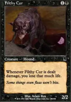 Filthy Cur NM, English MTG Odyssey - Image 1