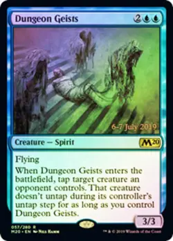 Dungeon Geists - Foil - Prerelease Promo NM, English MTG Core Set 2020 - Image 1