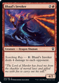 Bhaal's Invoker FOIL Commander Legends: Battle for Baldur's Gate NM ABUGames - Image 1