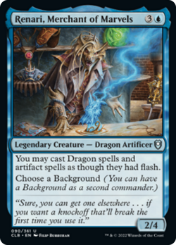 Renari, Merchant of Marvels FOIL Commander Legends: Battle for Baldur's Gate NM - Image 1
