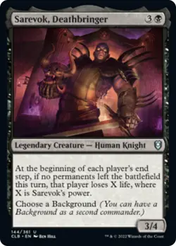 Sarevok, Deathbringer FOIL Commander Legends: Battle for Baldur's Gate NM - Image 1