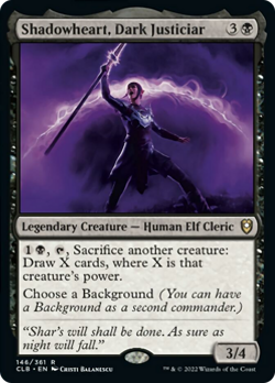 Shadowheart, Dark Justiciar FOIL Commander Legends: Battle for Baldur's Gate NM - Image 1
