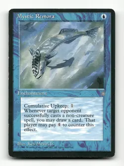 Mystic Remora Ice Age #87 Magic the Gathering - Image 1