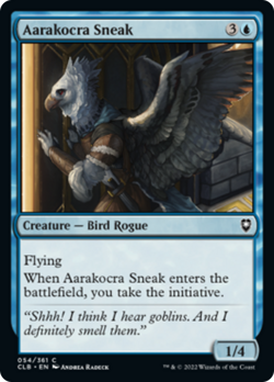 Aarakocra Sneak FOIL Commander Legends: Battle for Baldur's Gate NM ABUGames - Image 1