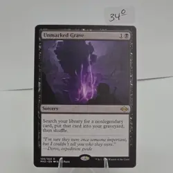 MTG Unmarked Grave NM Modern Horizons 2 Mh2 #106 - Image 4