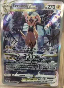 Pokemon TCG - Zeraora VSTAR Galarian Gallery GG43/GG70 - Crown Zenith - Image 2