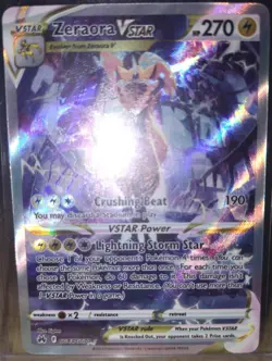 Pokemon TCG - Zeraora VSTAR Galarian Gallery GG43/GG70 - Crown Zenith - Image 3