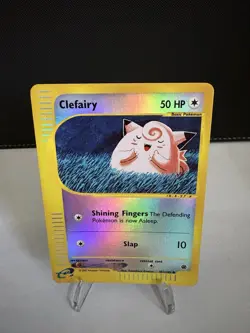 Pokemon Clefairy 101/165 Expedition Base Set Reverse Holo 50 HP Common English - Image 1