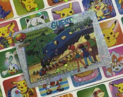 Pokemon Pikachu HOLO Vintage Pocket Monsters Prism Sticker 1998 Bandai Ninetndo - Image 1