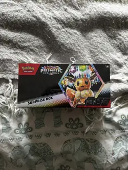 Pokemon TCG Scarlet & Violet Prismatic Evolutions Surprise Box - New & Sealed ✅ - Image 1