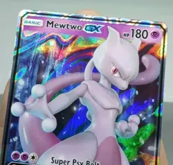 Mewtwo GX 31/68 Hidden Fates Set ULTRA RARE Pokemon Card - NM - FREE SHIPPING - Image 4