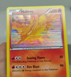 Moltres 22/113 B&W Legendary Treasures Rare Holo Pokemon Card- NM FREE SHIPPING - Image 4