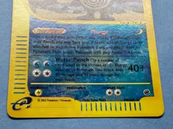 Pokemon Reverse Holo eReader Poliwrath- Expedition- 60/165- LP - Image 3