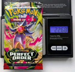 Mega Evolution Perfect Order Booster Pack - Heavy 22.68g - Starmie - Pokemon - Image 1