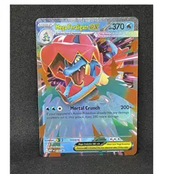 Mega Feraligatr EX 036 Me: Mega Evolution Promo Full Art Holo English - Image 1