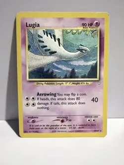Lugia - 20/64 - Pokemon Neo Revelation Unlimited Rare Card WOTC - MP - Image 1
