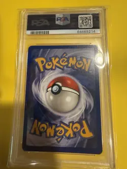 Pokemon Fossil Lapras Holo PSA 8 Near Mint - Image 2