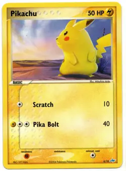 Pikachu Latias & Latios Trainer Kit #6/10 Near Mint-Lightly Played Pokemon TCG - Image 1