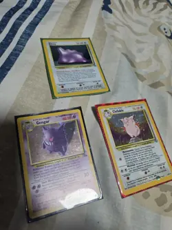 Pokemon TCG Fossil & Jungle Ditto Gengar Clefable Wizards of the Coast Lot 1999 - Image 1