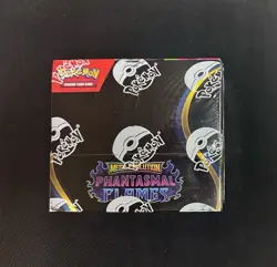 Pokemon Mega Evolution ME02 Phantasmal Flames Booster Box New Factory Sealed - Image 1
