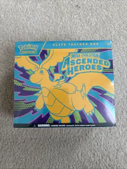 Ascended Heroes ETB Factory Sealed Box English Pokemon TCG - Image 1