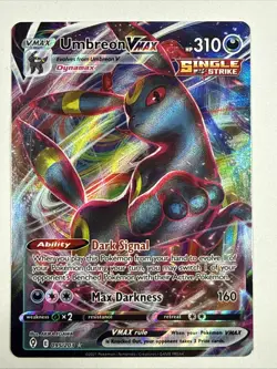 Pokemon Umbreon VMAX Single Strike 095/203 Ultra Rare Holo NM - Image 1