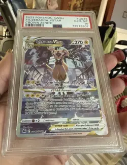 PSA 10-Zeraora VSTAR GG43/GG70 Crown Zenith: Galarian Gallery Holo-Pokemon TCG - Image 4