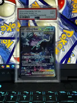Pokemon TCG Walking Wake EX Scarlet & Violet Temporal Forces 205/162 PSA 9 - Image 1