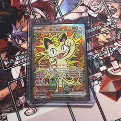 Meowth ex 121/088 ENGLISH Special Illustration Rare - Perfect Order SIR Pokemon - Image 1