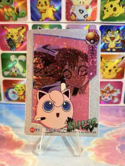 Pokemon Pikachu HOLO Vintage Pocket Monsters Prism Sticker 1998 Bandai Ninetndo - Image 2