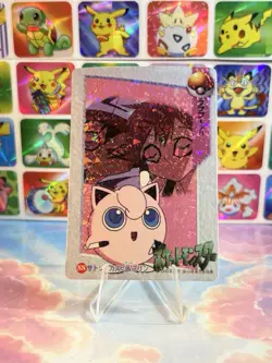 Pokemon Pikachu HOLO Vintage Pocket Monsters Prism Sticker 1998 Bandai Ninetndo - Image 5