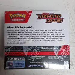 Pokemon TCG Destined Rivals Booster Box - Sealed - Image 3