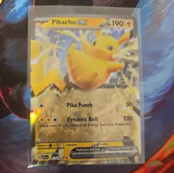 Pikachu Ex #63/193 - NM - Pokemon TCG: Paldea Evolved (2023) - Image 1