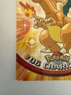 #06 Charizard Topps TV Animated Animation Edition Pokemon Card - Image 4