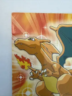 #06 Charizard Topps TV Animated Animation Edition Pokemon Card - Image 5