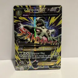 Pokemon TCG M Tyranitar EX Full Art Ultra Rare Holo Card Ancient Origins 92/98 - Image 1