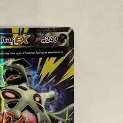 Pokemon TCG M Tyranitar EX Full Art Ultra Rare Holo Card Ancient Origins 92/98 - Image 3