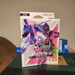 BANDAI Gundam Card Game SEED Strike Starter Deck ST04 TCG BRICK Only no promo - Image 1